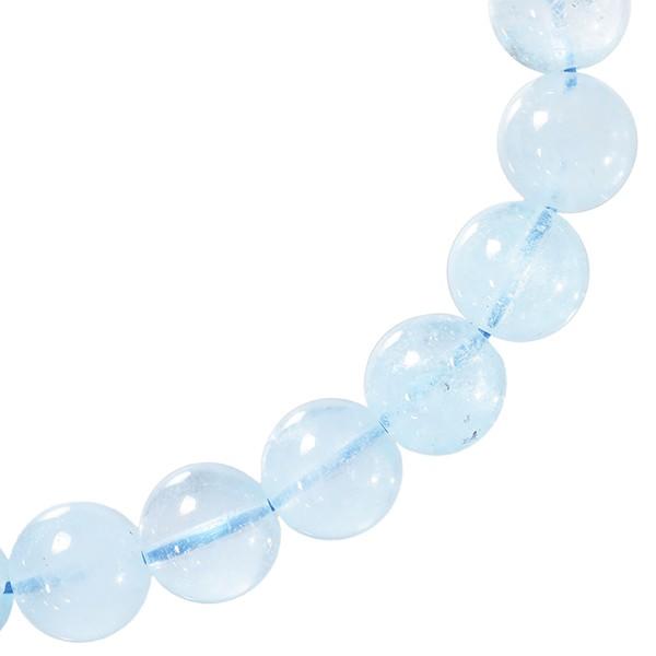 ブルートパーズ ブレスレット 8.5mm 17cm 誕生石 11月 天然石 パワーストーン トパーズ 天然石ブレスレット 腕輪 プレゼント 爆買