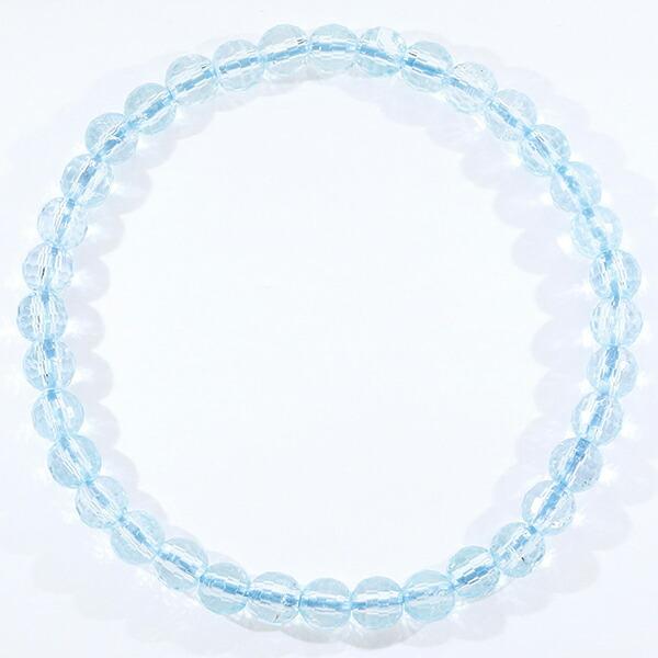 ブルートパーズ カット ブレスレット 5mm 16.5~17.5cm S〜M サイズ 11