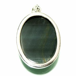 ヴィンテージ　タイガーアイ　七宝　SILVER ペンダントトップ ヴィンテージ タイガーアイ 七宝 SILVER ペンダントトップ