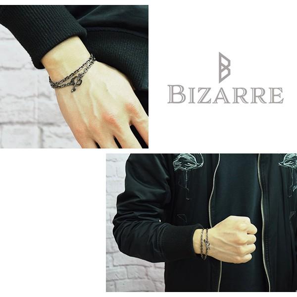 Bizarre ビザール ブレスレット メンズ ブランド シルバー ペア