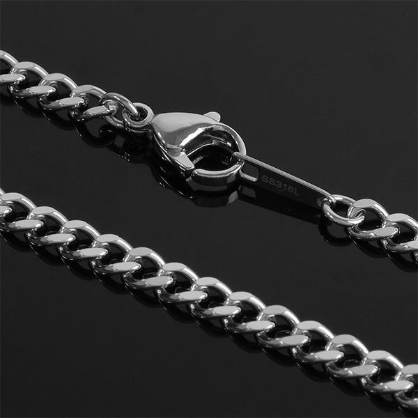 サージカルステンレスチェーン ネックレス 喜平 チェーン 幅約3.9mm