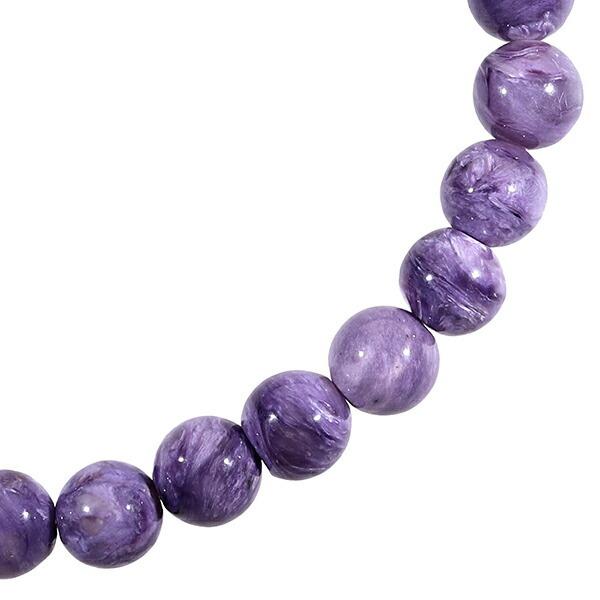 チャロアイト ブレスレット 7mm 17cm レディースM サイズ 天然石