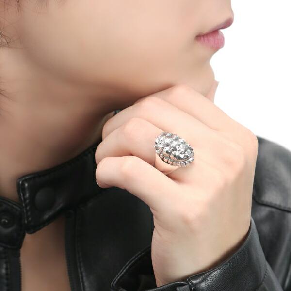 Cold I's ホシガメ 甲羅 リング 7〜27号 シルバー925 指輪 シルバー