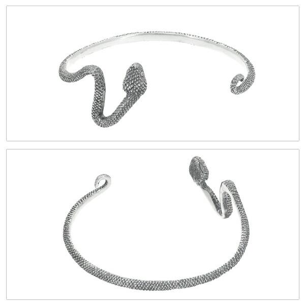 Cold I's ブッシュバイパー バングル シルバー925 腕輪 シルバーアクセサリー ヘビ 蛇 パイソン ボア 鱗 へび柄 爬虫類 は虫類 クサリヘビ科 バイパー |  | 08
