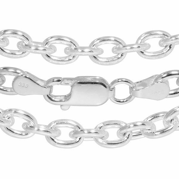 シルバーチェーン 925 ネックレスチェーンのみ あずき 小豆 70cm 幅約