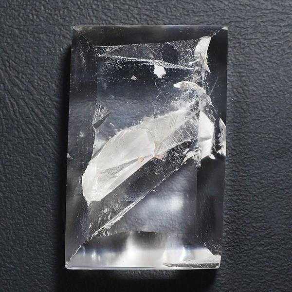 貫入水晶 磨き原石 約10.5g 天然石 パワーストーン 貫入 水晶 原石