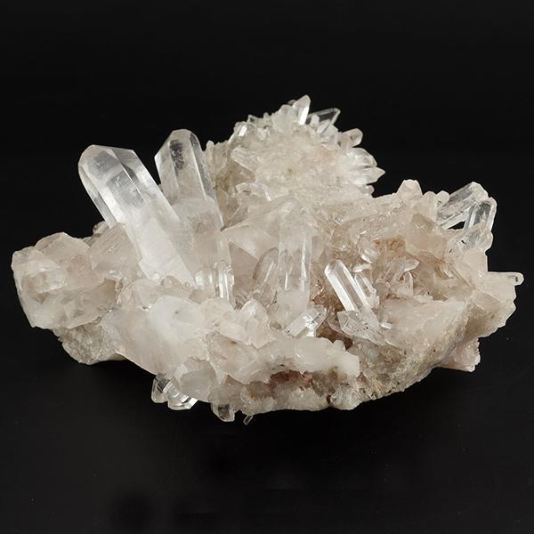 ヒマラヤ水晶 クラスター 約276g クル マナリ産 原石 浄化 天然石 パワーストーン 鉱物 標本 置物 クォーツ 水晶クラスター プレゼント 爆買の画像