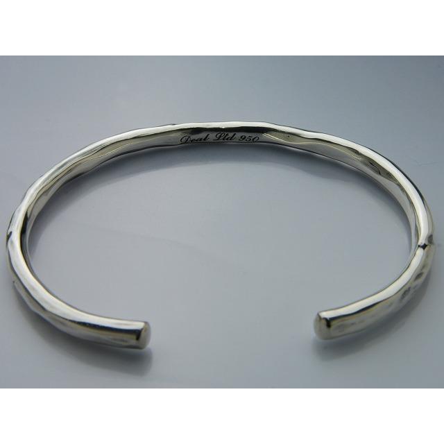 DEAL DESIGN（ディールデザイン） HAMMERD LINE BANGLE バングル DEAL