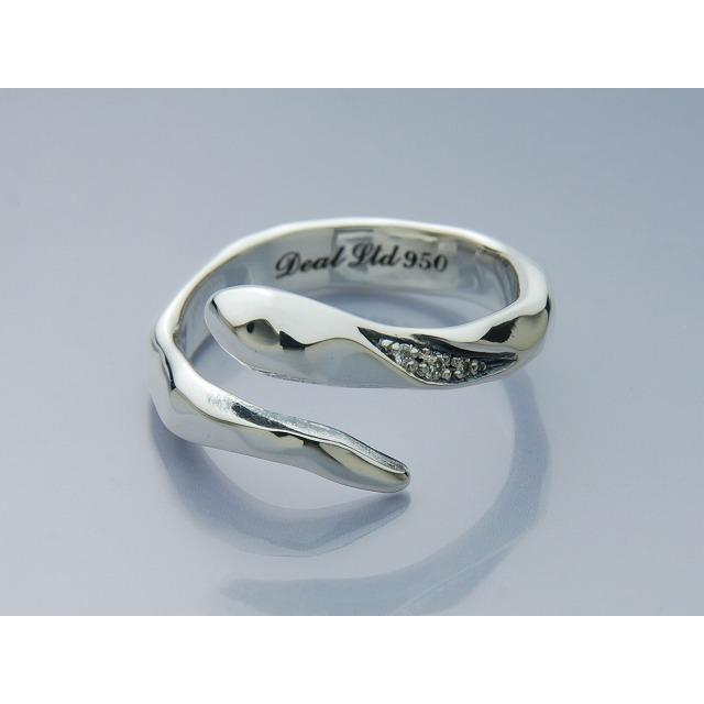 DEAL DESIGN（ディールデザイン） HAMMERD SNAKE RING リング