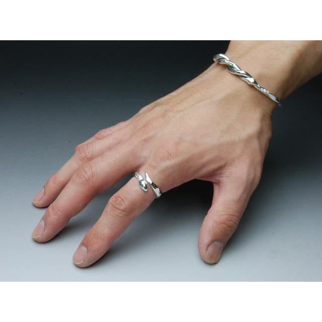 DEAL DESIGN（ディールデザイン） HAMMERD SNAKE RING リング