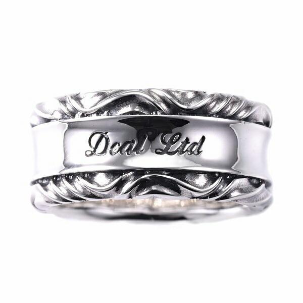 DEAL DESIGN ディールデザイン RT:ROLL RING 10mm リング 1〜23号 シルバー 指輪 シルバー950 ギフト シルバーアクセサリー 銀 逆甲丸 波 爆買
