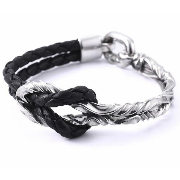 DEAL DESIGN（ディールデザイン） RT:HERCULES BRACE レザー シルバー