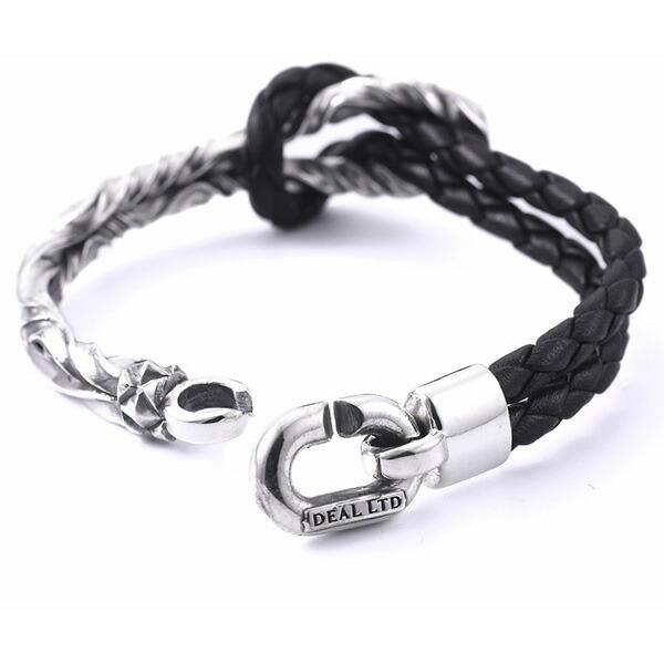 DEAL DESIGN（ディールデザイン） RT:HERCULES BRACE レザー シルバー