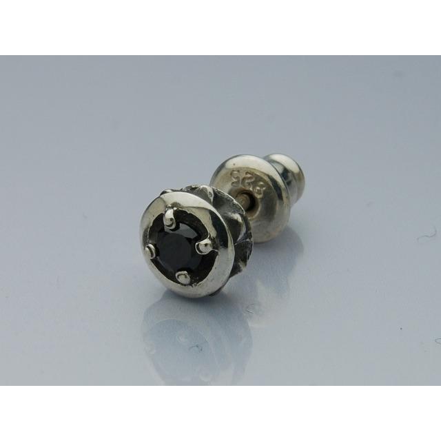DEAL DESIGN（ディールデザイン） スパイクピアスcut stone ピアス