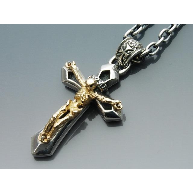 DEAL DESIGN シルバー ペンダント DEAL DESIGN（ディールデザイン） リバイブクロス18K ペンダント