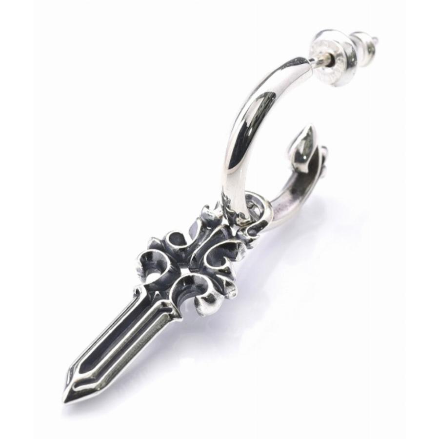 ディールデザイン フリックフープ ソリッドダガー ピアス メンズアクセサリー レディースアクセサリー ギフト シルバー925