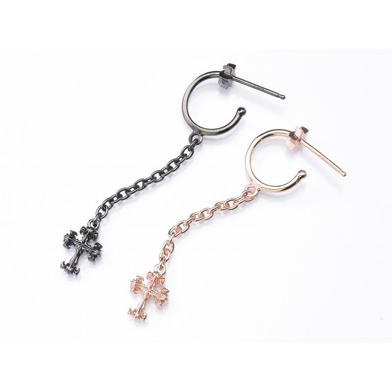 DEAL DESIGN（ディールデザイン） GLチェーンフープ ピアス メンズ