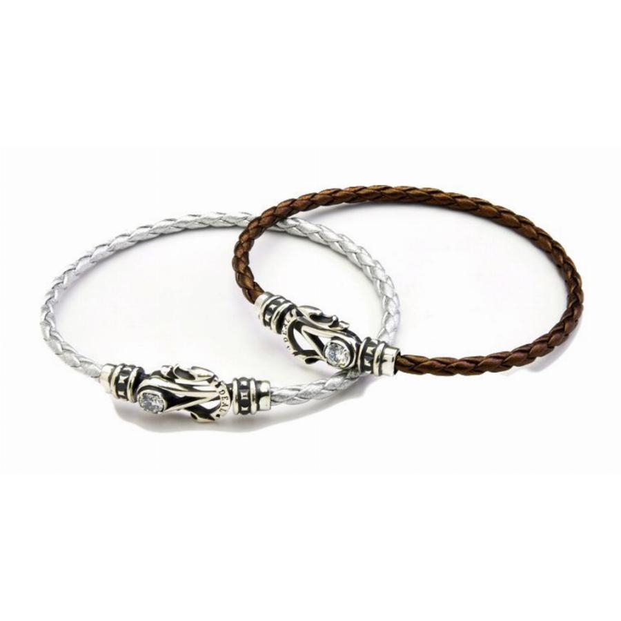 シルバー ノットデザイン ブレスレット DEAL DESIGN ディールデザイン フラッグノットブレス シングル