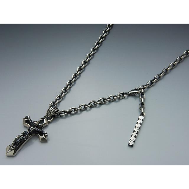 DEAL DESIGN　ネックレス　チェーン　シルバー925　etc230 DEAL DESIGN ディールデザイン グランドリリークロスチェーン