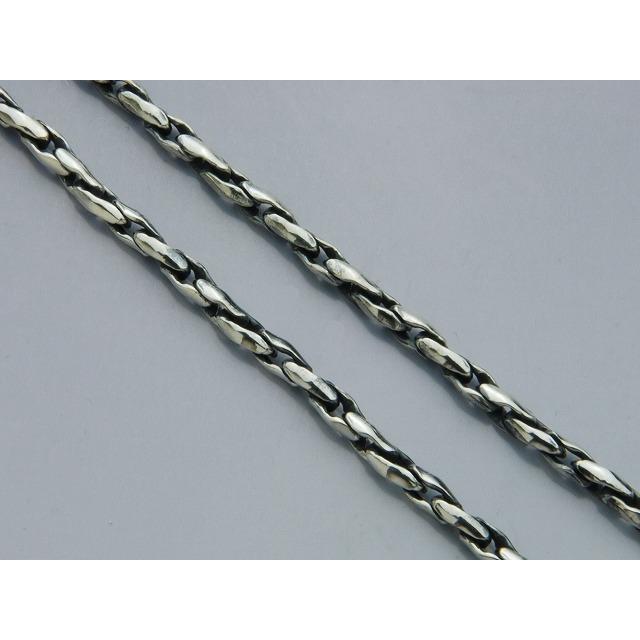 DEAL DESIGN　ネックレス　チェーン　シルバー925　etc230 DEAL DESIGN ディールデザイン ターンエッジチェーン ネックレス