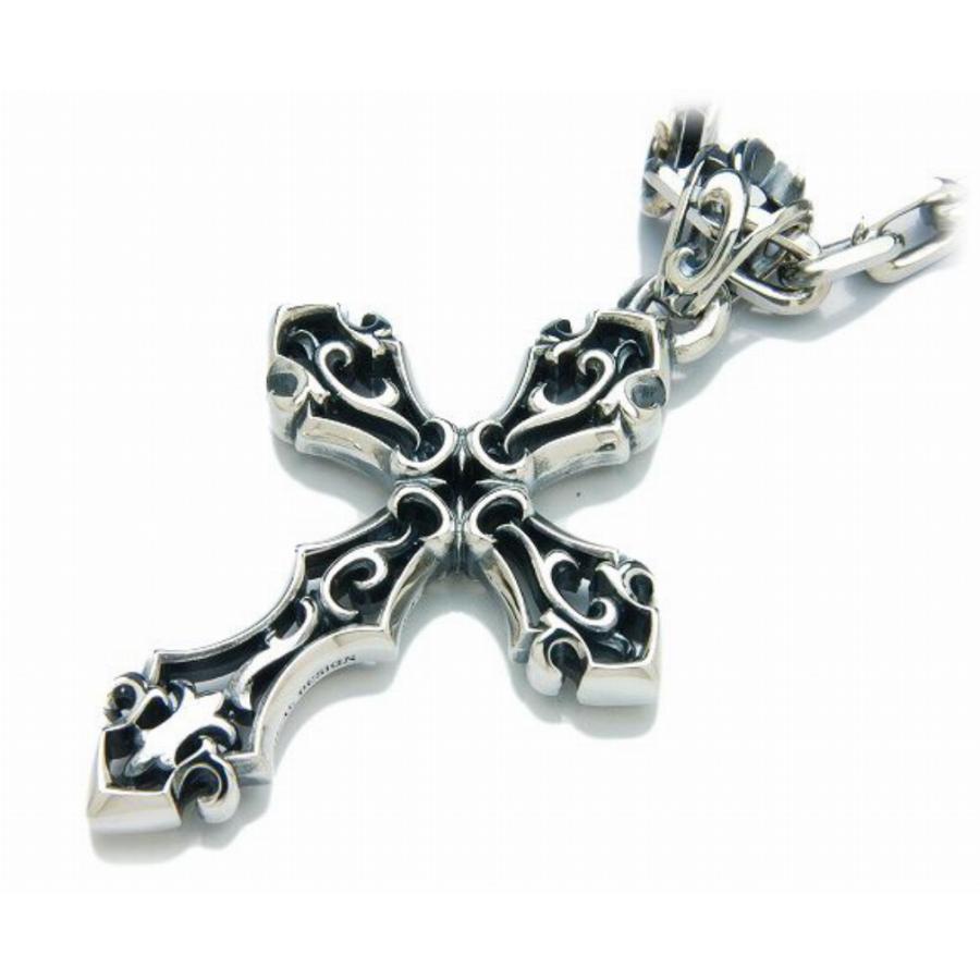 DEAL DESIGN ディールデザイン ファイアーフレームクロス ペンダント  