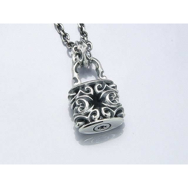 s ディールデザイン ペルソナパドロック ペンダント 本革チョーカー