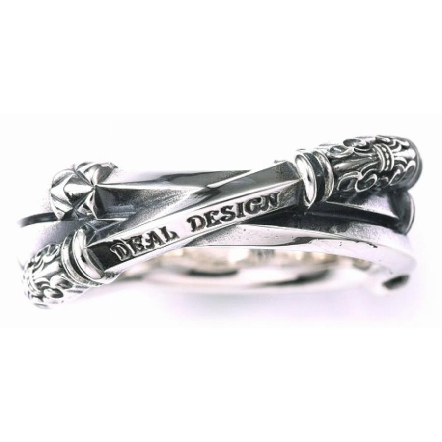 DEAL DESIGN（ディールデザイン） ツイストゲート リング メンズ