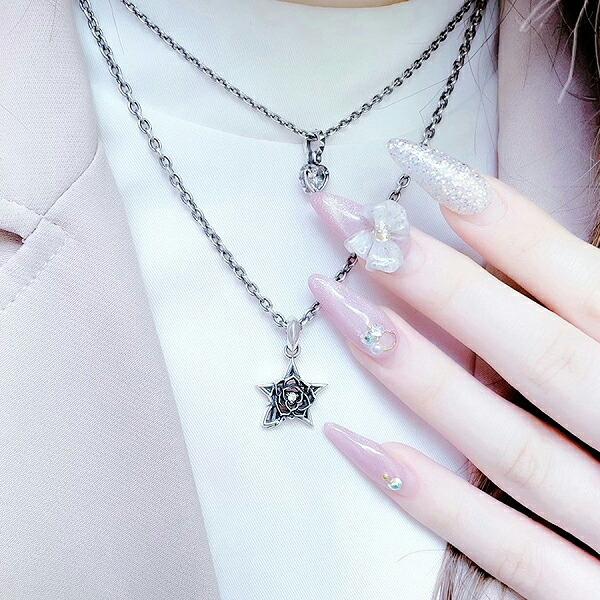 DEAL DESIGN（ディールデザイン） スターローズトップ シルバー