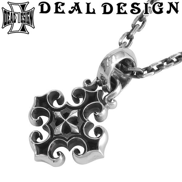 ディールデザイン ネックレス Design メンズ ブランド シルバー ブルームリリークロス チェーン付 腕時計 アクセサリー リリー クロス Rock をテーマにハードなモチーフを細部まで作り込むブランド 十字架 ペンダント Dld T Chain 百合 Design 新宿銀の蔵 年中無休