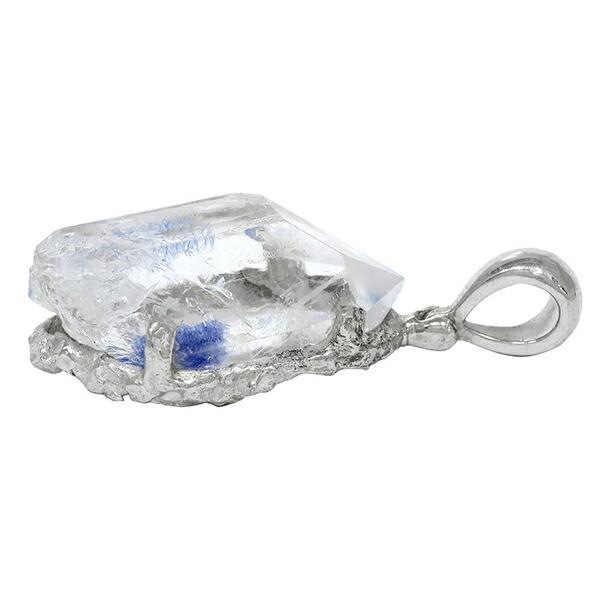 デュモルチェライトインクォーツのペンダントトップ1115 岡山のパワーストーン、風水・開運グッズのお店 龍祥本舗 / デュ