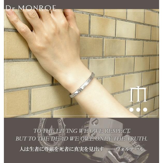 Dr MONROE（ドクターモンロー） バングル メンズ ブランド シルバー