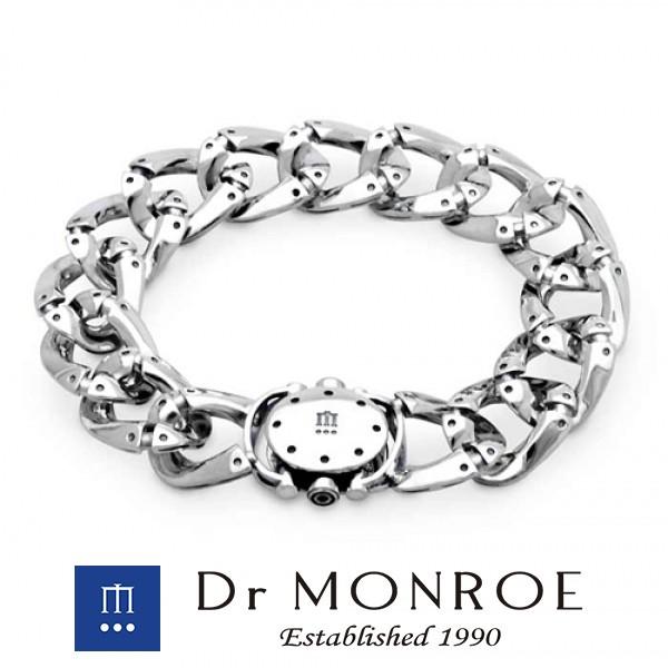 ドクターモンロー ブレスレット メンズ ブランド シルバー リバーシブルチェーンブレスレット 喜平 キヘイ Dr MONROE 人気 爆買