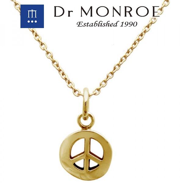 安い購入 ドクターモンロー ネックレス メンズ ブランド ゴールド K10ピースマークネックレス ピースマーク ペンダント Dr Monroe 人気 公式の Lespakigali Com