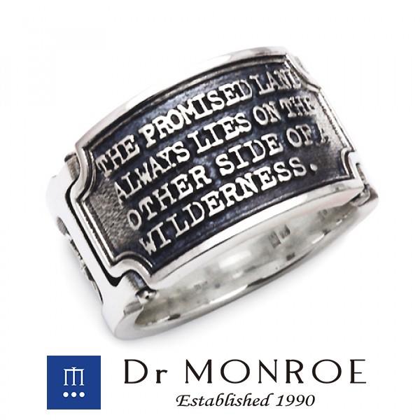 室外 ドクターモンロー Dr MONROE サイドホースシューメッセージリング