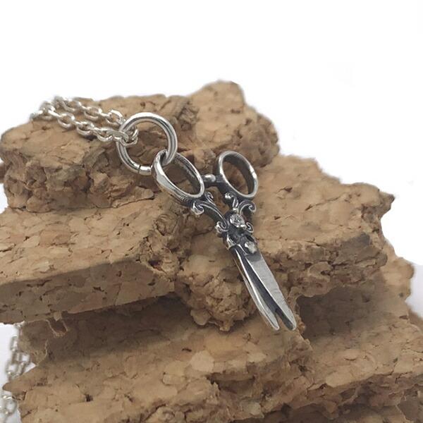 DENHAM ハサミ型ペンダント ネックレス