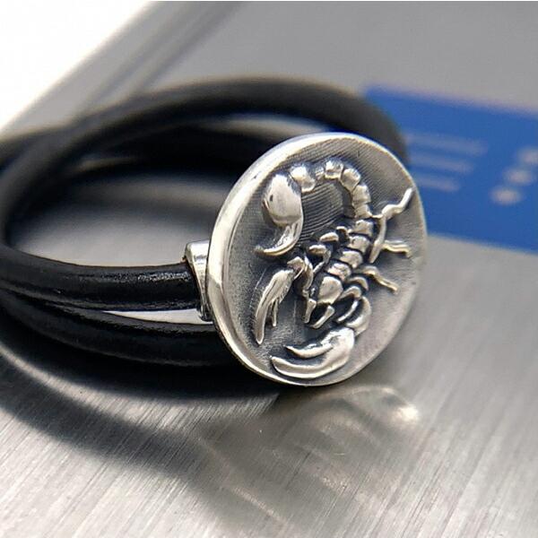 新品定価24,750円 Dr MONROE ドクターモンロー リング 11号 Dr MONROE ドクターモンロー シンクノート スコーピオンレザー