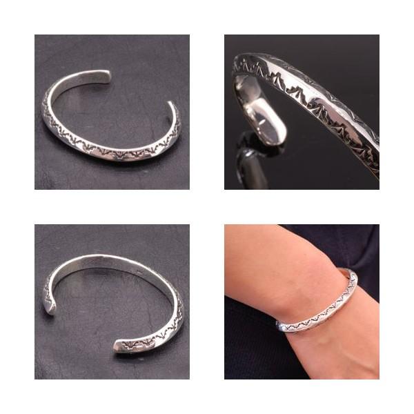 ビンテージ ナバホ ネイティブ インディアン シルバー バングルvisvim ビンテージ ナバホ ネイティブ インディアン シルバー バングルvisvim