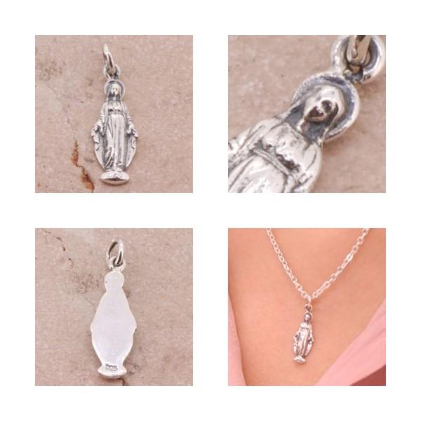 マリア ペンダントトップ(チェーンなし) 聖母像 立像 ネックレス