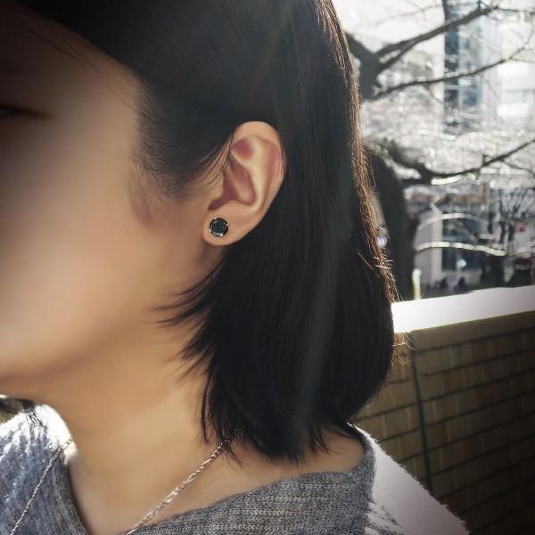 ピアス メンズ レディース 片耳 黒 ブラックジルコニア 8mm 大粒 シルバー925 シンプル 一粒 おしゃれ 1p 男性 女性 人気 Fa P13bk 新宿銀の蔵 年中無休 一部即日発送 通販 Yahoo ショッピング