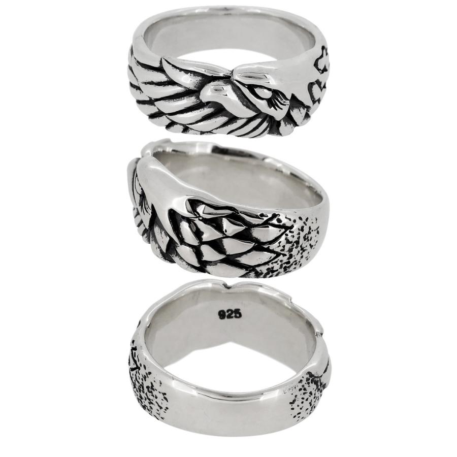 シルバーリング メンズ イーグル ウイング 15-23号 人気 オシャレ