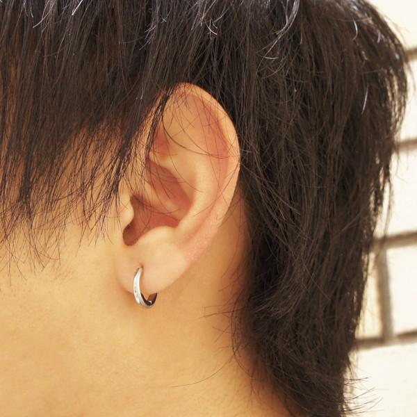 金属アレルギー フープピアス サージカルステンレス メンズ シンプル マットライン 1p 片耳 おしゃれ 金属アレルギー対応 プレゼント Fa Sp119 新宿銀の蔵 年中無休 一部即日発送 通販 Yahoo ショッピング