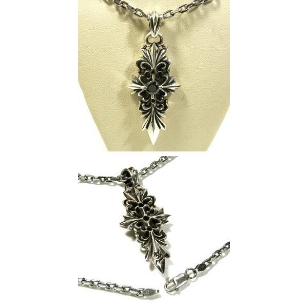 人気ブランドを ネックレス メンズ シルバー レイディアル クロス 人気 かっこいい シルバー925 メンズネックレス チェーン付 在庫有 Collezionec2ph Com