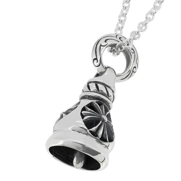 出産祝いなども豊富 チェーンなし メンズペンダントトップ シルバー925 かっこいい 人気 透かし クロス ベル シルバー メンズ ネックレストップ 十字架 鈴 ペンダントヘッド ペンダント メンズアクセサリー Meorboston Org