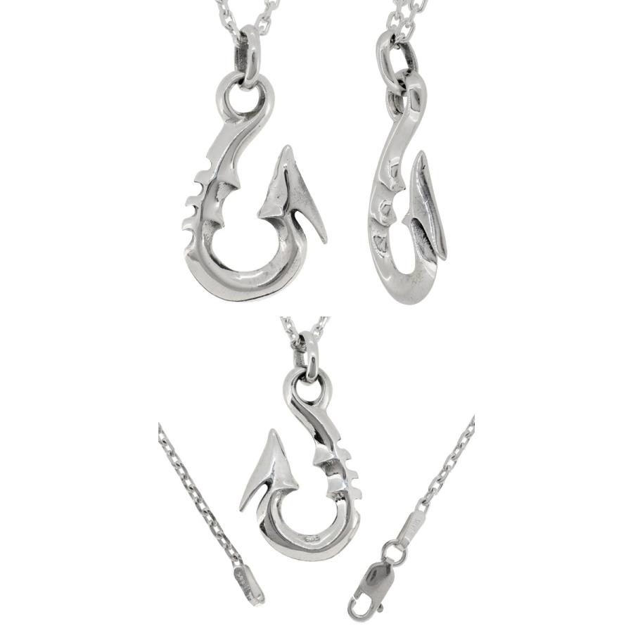 釣り針 ネックレス メンズ シルバー フィッシュフック ワイルド 人気 シルバー925 釣り針ネックレス チェーン付 Fa T0333 Chain 新宿銀の蔵 年中無休 一部即日発送 通販 Yahoo ショッピング