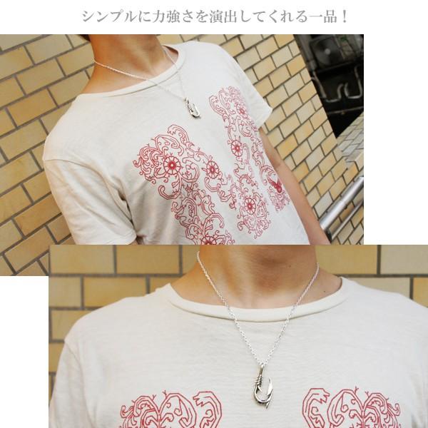 シルバー チェーンネックレス スカーフィッシュ fa-t0345-1.jpg