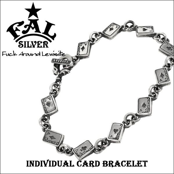 手数料安い エフエーエル ブレスレット メンズ ブランド シルバー インディビジュアルカード トランプ F A L 人気 国内最安値 Atempletonphoto Com