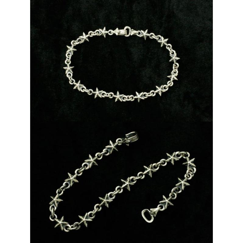 エフエーエル ブレスレット メンズ ブランド シルバー ゴシックスター