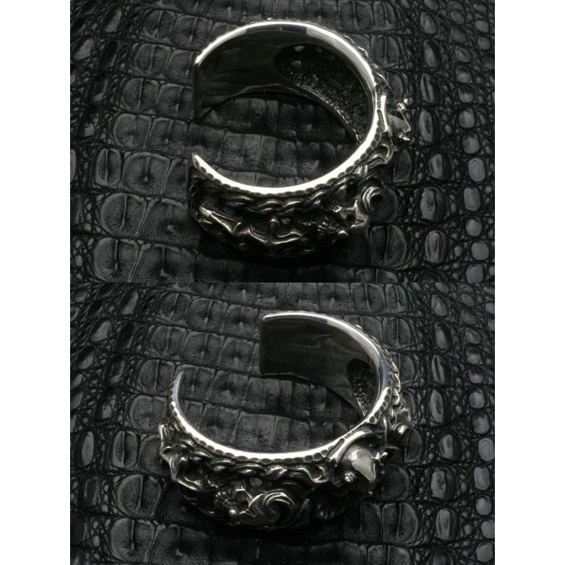 エフエーエル バングル メンズ ブランド シルバー アンデュレーション