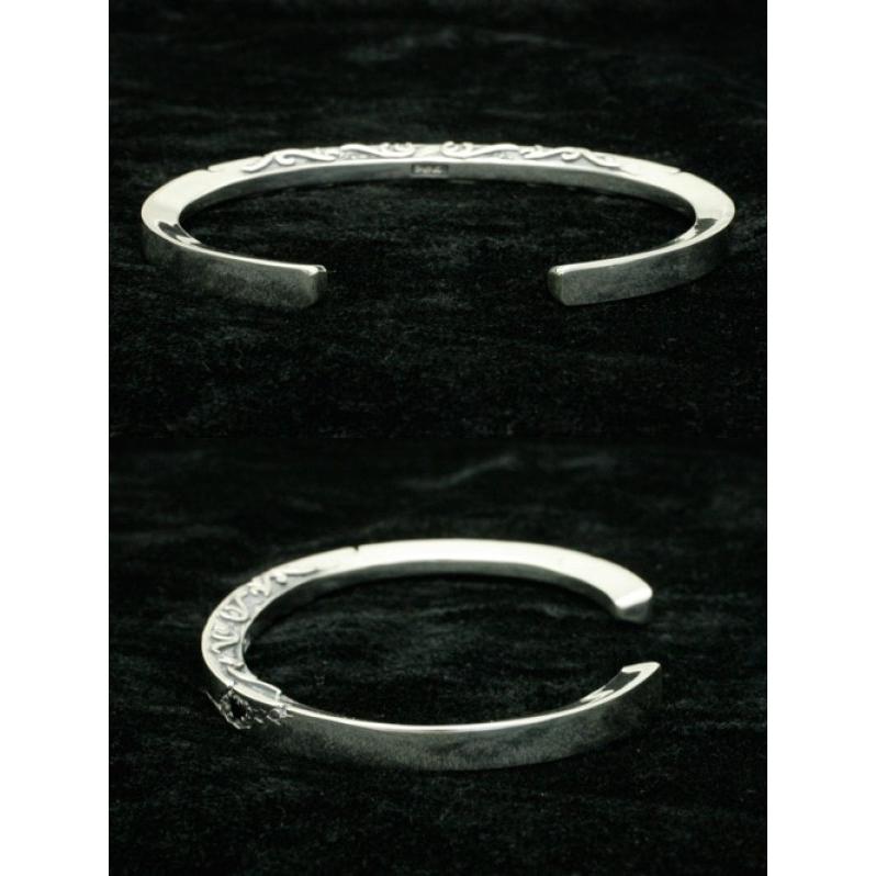 R.I.P バングル CZブラック by F.A.L エフエーエル バングル メンズ