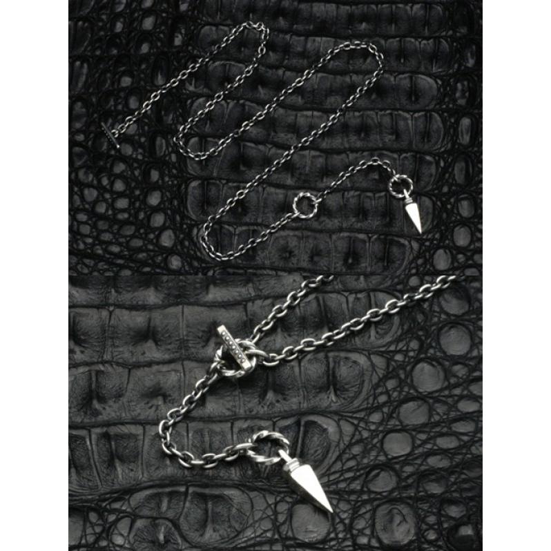 注目ブランド エフエーエル F A L シルバー 男性 メンズ ネックレスチェーン エフエーエル ネックレスチェーン 人気 F A L ネックレス 40 45cm 80 ニードルテール シルバー ブランド メンズ メンズアクセサリー